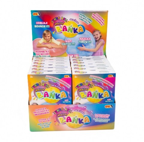 Mega Bańka Najeżona Szał Kolorów DISPLAY Epee