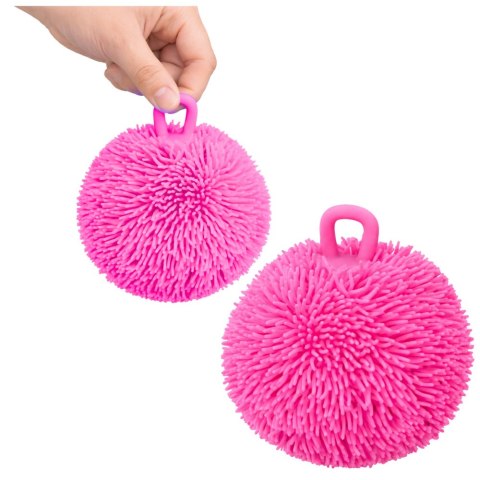 Piłka Sensoryczna Gniotek Antystresowy Do Odbijania Światło LED Mix Kolor LEAN TOYS