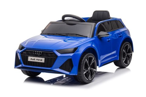 Pojazd na Akumulator Audi RS6 BRD-2118 Niebieski LEAN CARS
