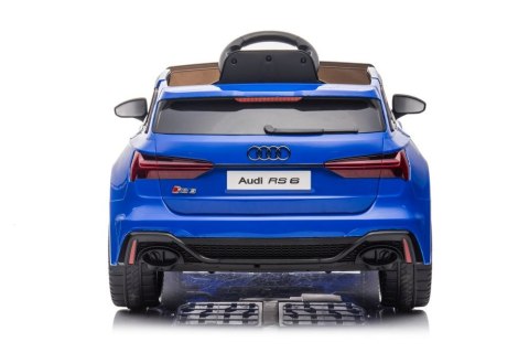 Pojazd na Akumulator Audi RS6 BRD-2118 Niebieski LEAN CARS
