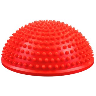 Półkula Sensoryczna Do Masażu Ćwiczeń Równowagi Czerwona 16 cm