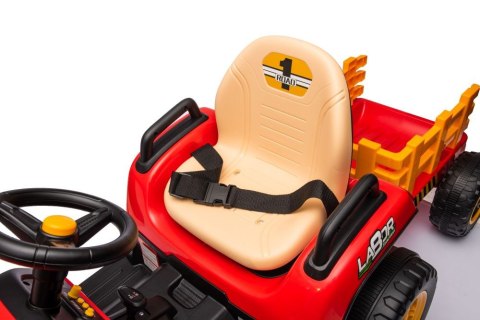 Traktor Na Akumulator BBH-030 Czerwony LEAN CARS