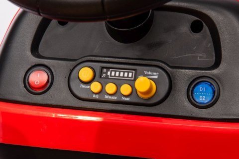 Traktor Na Akumulator BBH-030 Czerwony LEAN CARS