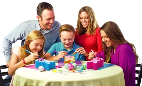 Zestaw kreatywny Jajko Malowanko Królik do malowania jajek fioletowy Epee