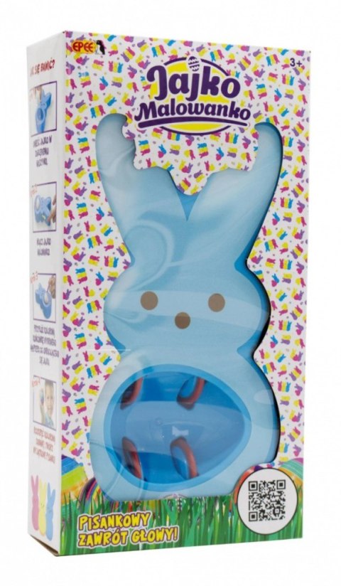 Zestaw kreatywny Jajko Malowanko Królik do malowania jajek niebieskie Epee