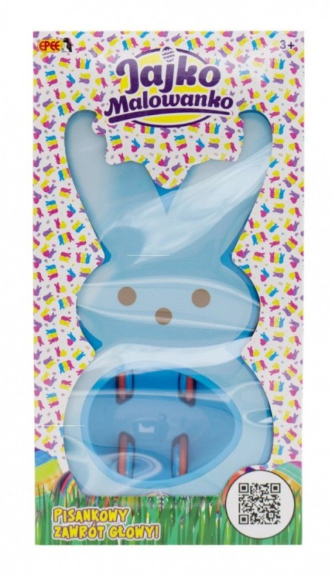 Zestaw kreatywny Jajko Malowanko Królik do malowania jajek niebieskie Epee