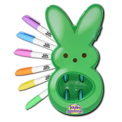 Zestaw kreatywny Jajko Malowanko Królik do malowania jajek zielony Epee