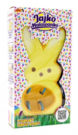 Zestaw kreatywny Jajko Malowanko Królik do malowania jajek żółty Epee