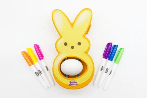 Zestaw kreatywny Jajko Malowanko Królik do malowania jajek żółty Epee