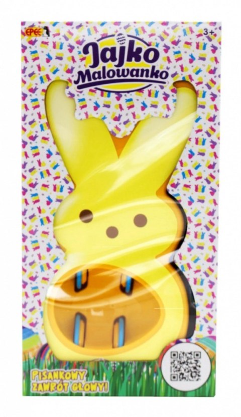 Zestaw kreatywny Jajko Malowanko Królik do malowania jajek żółty Epee