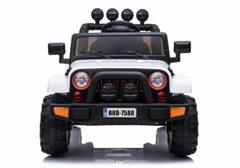 Auto na Akumulator Jeep BRD-7588 Biały 4x4 LEAN CARS