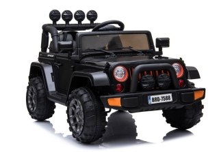 Auto na Akumulator Jeep BRD-7588 Czarny 4x4 LEAN CARS