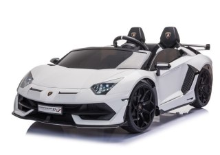 Auto na akumulator Lamborghini Aventador SX2028 Biały LEAN CARS