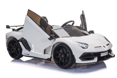 Auto na akumulator Lamborghini Aventador SX2028 Biały LEAN CARS