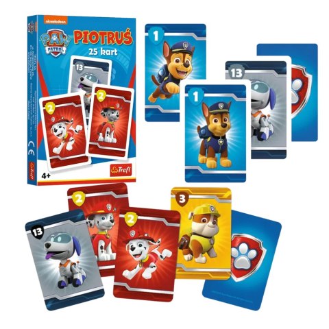 Karty do gry Piotruś Pan - Psi Patrol - Trefl 08513