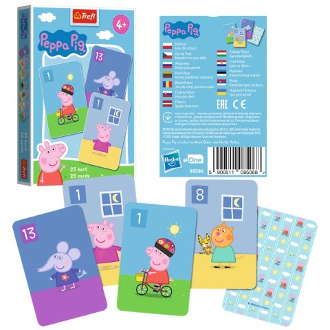 Karty do gry Piotruś Pan - Świnka Peppa - Trefl 08506