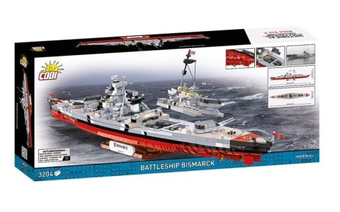 Klocki Battleship Bismarck 3204 klocków Cobi Klocki