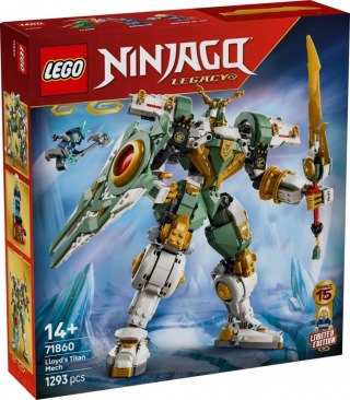 Klocki Ninjago 71860 Tytanowy mech Lloyda 15. rocznica LEGO