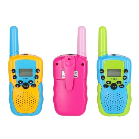 Walkie talkie krótkofalówka dla dzieci zestaw 3 sztuki Kik Sp. z o. o. Sp. k.