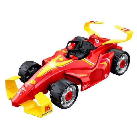 Zestaw Do Tuningu Auta Samochód Wyścigówka Do Skręcania Wkrętarka Światła LEAN Toys