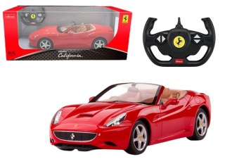 Auto Ferrari California Samochód Zdalnie Sterowany RC Czerwony 1:24