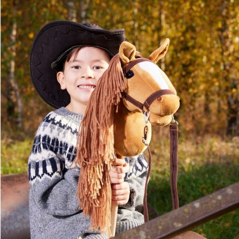 Koń na kiju Hobby Horse HOPPIHORSE A3 Chestnut - brąz, maść kasztanowata Tootiny