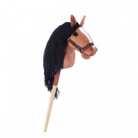 Koń na kiju Hobby Horse HOPPIHORSE A4 Bay - ciemny brąz, maść gniada Tootiny