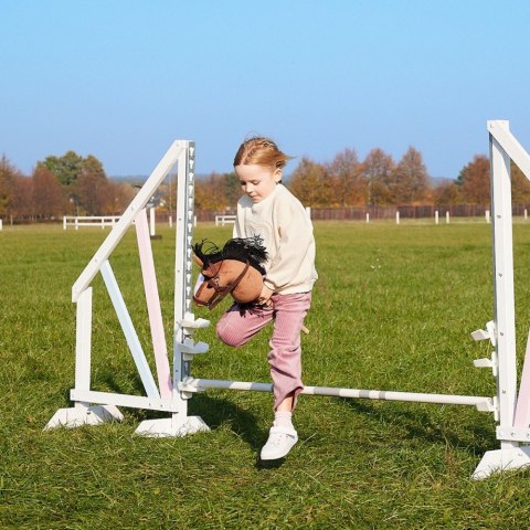Koń na kiju Hobby Horse HOPPIHORSE A4 Bay - ciemny brąz, maść gniada Tootiny