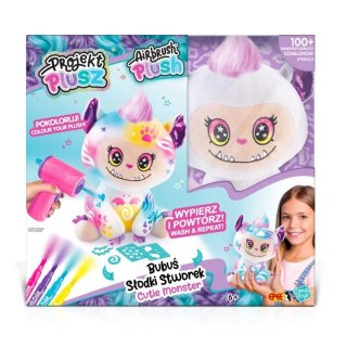 Projekt Plusz - Bubuś Słodki Stworek - Kreatywny zestaw z elektronicznym aerografem