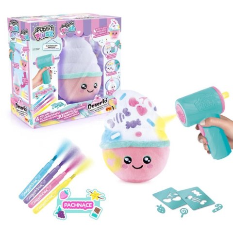 Projekt Plusz Deserki - Kreatywny zestaw z elektronicznym aerografem, Słodka Babeczka