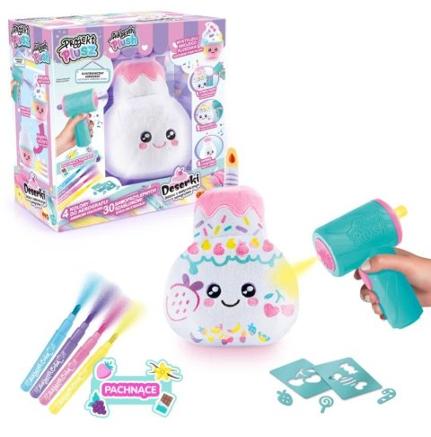 Projekt Plusz Deserki - Kreatywny zestaw z elektronicznym aerografem, Urodzinowy Torcik