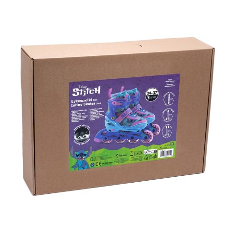 ROLKI SOFT BOOT 3 IN 1 - STITCH - ROZMIAR 34-37