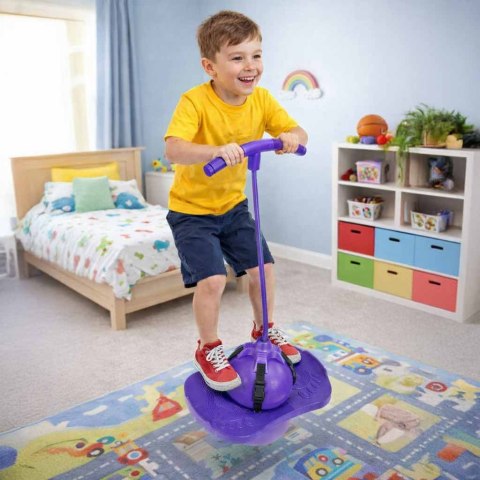 Skoczek dla dzieci pogo równowaga jumper fioletowy Kik Sp. z o. o. Sp. k.