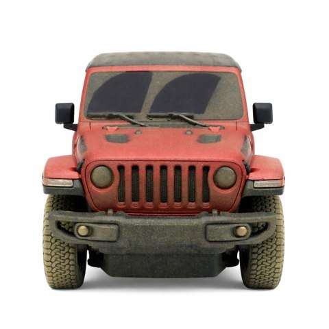 Auto JEEP Wrangler Rubicon-Muddy Zdalnie Sterowane RC Czerwone Rastar 1:24