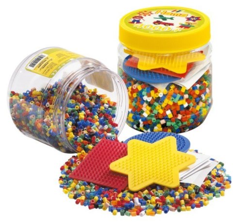 Hama Koraliki i podkładki w wiaderku