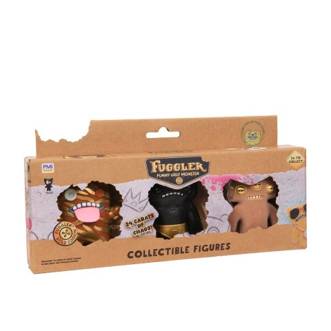 FUGGLER S3 GOLD EDITION FIGURES - 3 PACK (ASSORTMENT)