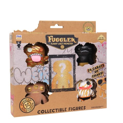 FUGGLER S3 GOLD EDITION FIGURES - 5 PACK DELUXE BOX (ASSORTMENT)