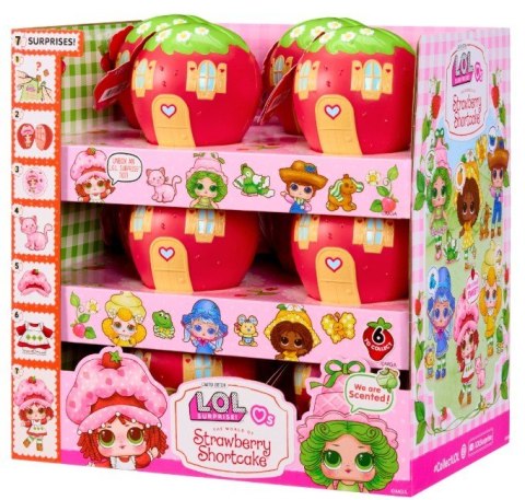L.O.L Surprise Laleczka w truskawkowym domku mix MGA