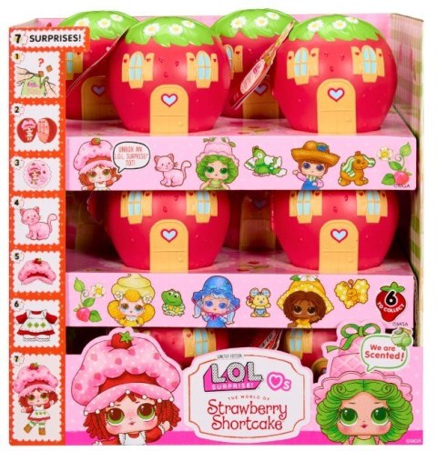L.O.L Surprise Laleczka w truskawkowym domku mix MGA