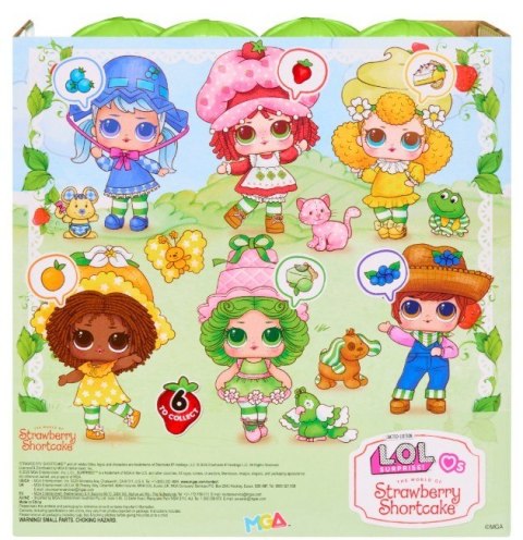 L.O.L Surprise Laleczka w truskawkowym domku mix MGA