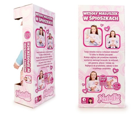 Lalka Natalia - Bobas funkcyjny 45 cm Artyk