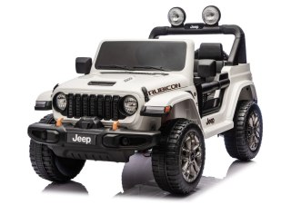 Pojazd Na Akumulator Jeep Rubicon 4x4 DK-JWR556 4x200W 24V Biały