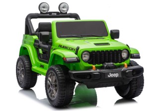 Pojazd Na Akumulator Jeep Rubicon 4x4 DK-JWR556 4x200W 24V Zielony