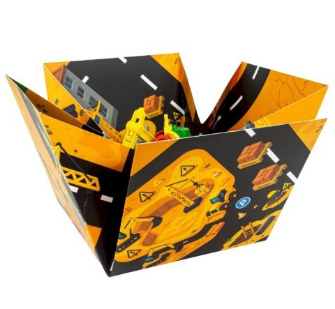 Zestaw Piasek dynamiczny i Fluffy - Plac budowy