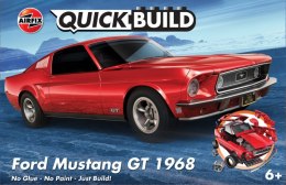 Model plastikowy Quickbuild Ford Mustang GT 1968 Airfix