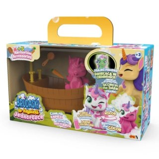 Figurki Brudaski Jednorożce Zestaw Łazienka Aurora