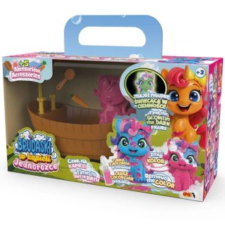 Figurki Brudaski Jednorożce Zestaw Łazienka Iskierka