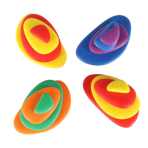 Kamyki kreatywne kolorowe układanka montessori 65 el. Kik Sp. z o. o. Sp. k.