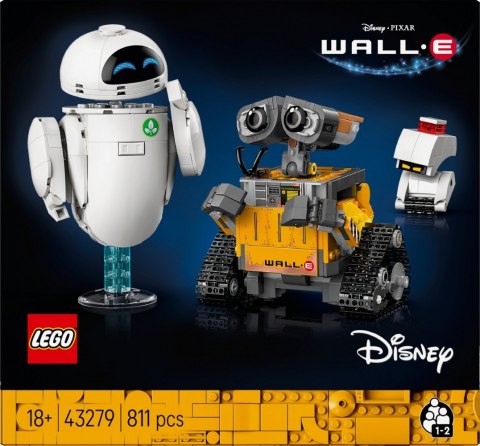 Klocki Disney Pixar 43279 Wall-e i Ewa