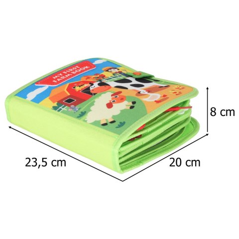 Książeczka sensoryczna edukacyjna manipulacyjna farma Kik Sp. z o. o. Sp. k.